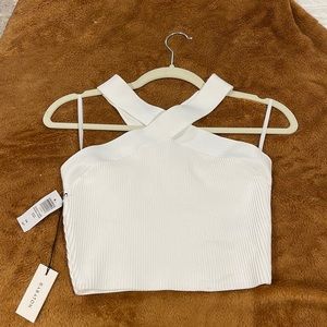 NWT Babaton sculpt knit crop - medium